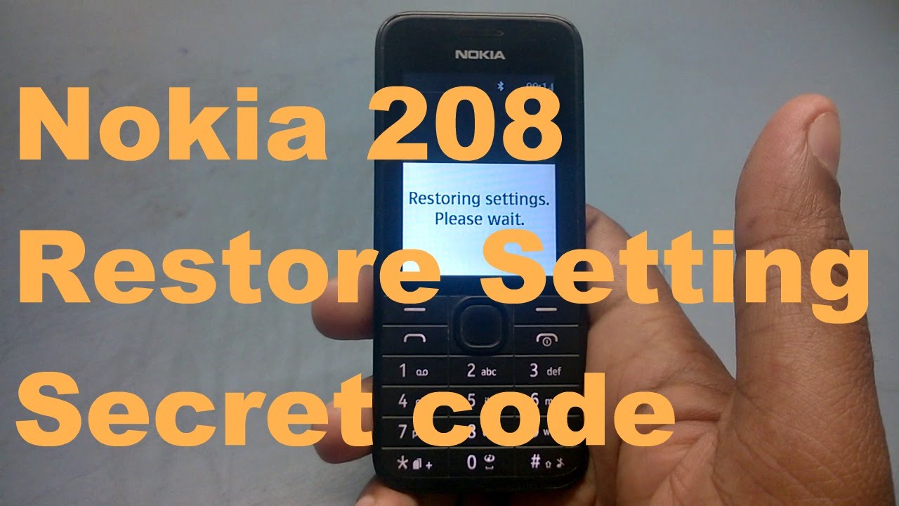 Nokia 208.1 unlock code free download