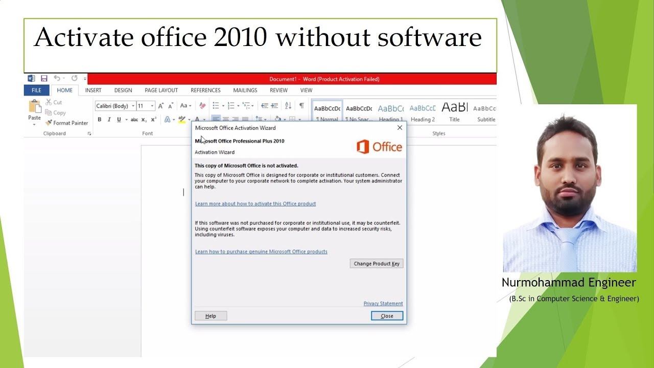 Activation code for office 2010 professional plus free product key
