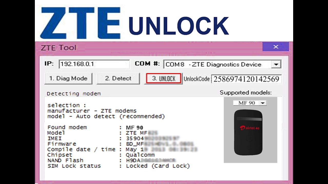 Zte 16 Digit Unlock Code Calculator Free