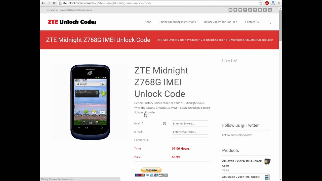How To Network Unlock Zte Z557bl Tracfone Unlock Code Free